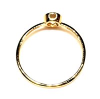 Anneau Sommer Femme Solitario in Or jaune Cubic Zirconia SOLITARIO ZIRC OV 1.20 G - SOLITARIO ZIRC OV 1.20 G